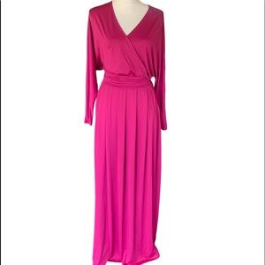Dress Day Pink Maxi Dress Knit NWT Wedding Guest Vacation Resort
